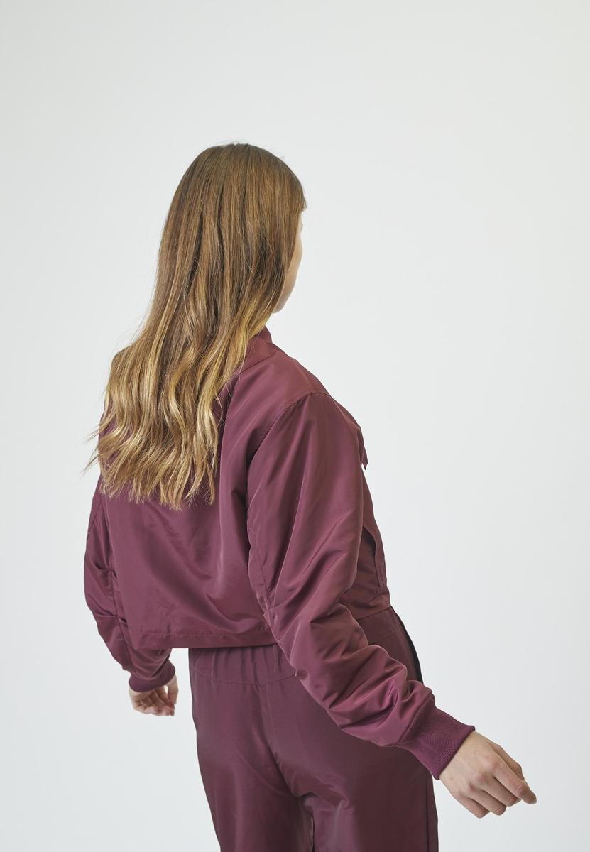 TriceCC Crop Jacket - Winered - Co'couture