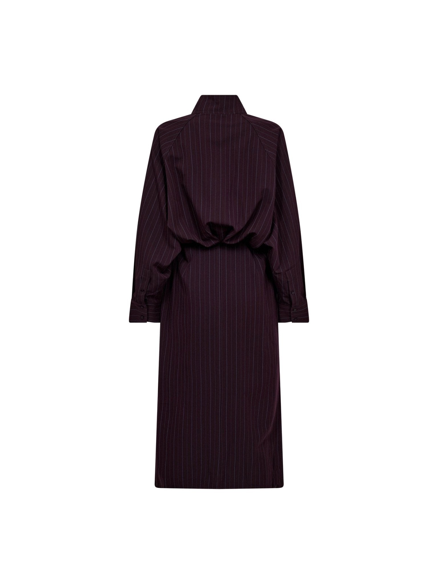 TrinnyCC Stripe Batwing Dress - Plum - Co'couture