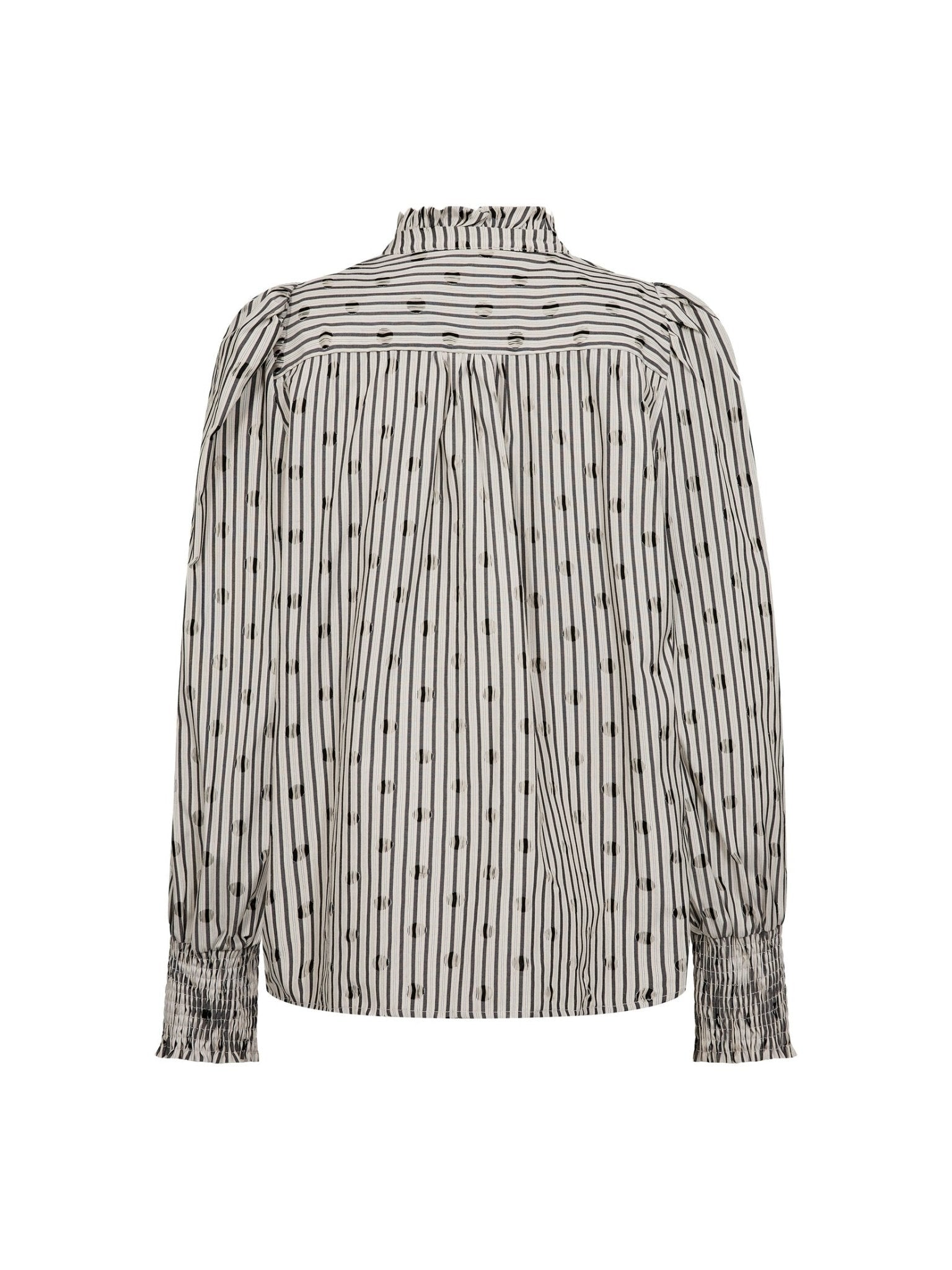 TrixieCC Dot V - Shirt - Light Grey - Co'couture