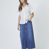 TylerCC Denim Skirt - Denim blue - Co'couture