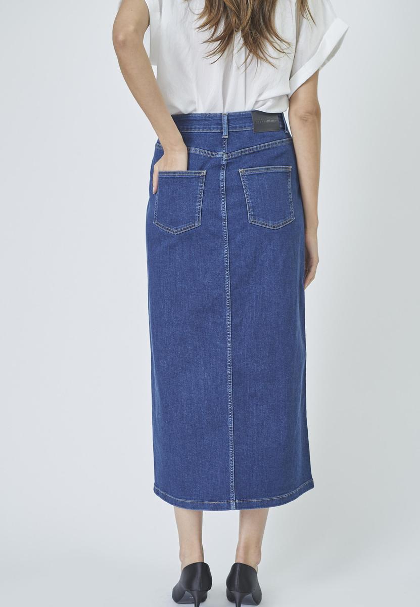 TylerCC Denim Skirt - Denim blue - Co'couture