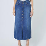 TylerCC Denim Skirt - Denim blue - Co'couture