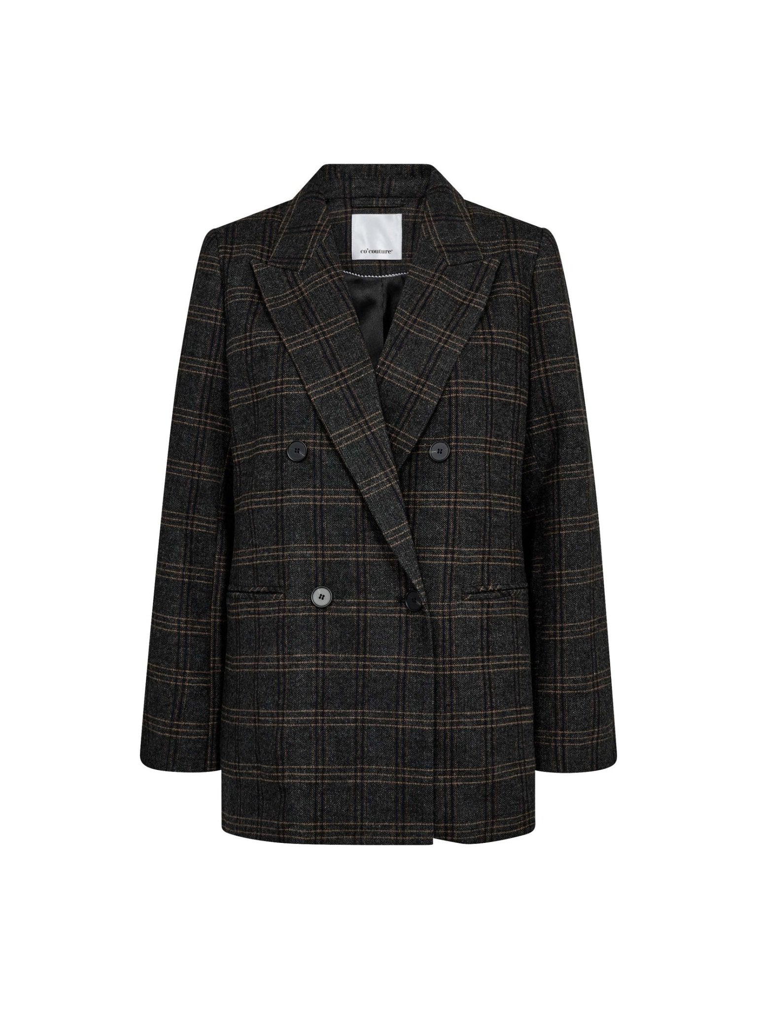 ValerieCC Blazer Jacket - Dark Grey - Co'couture