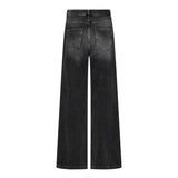 VickyCC Stud Wide Jeans - Black - Co'couture