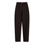VolaCC Carrot Pleat Pant - Dark Brown - Co'couture