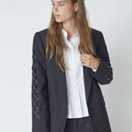 VolaCC Eyelet Blazer - Black - Co'couture