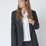 VolaCC Eyelet Blazer - Black - Co'couture