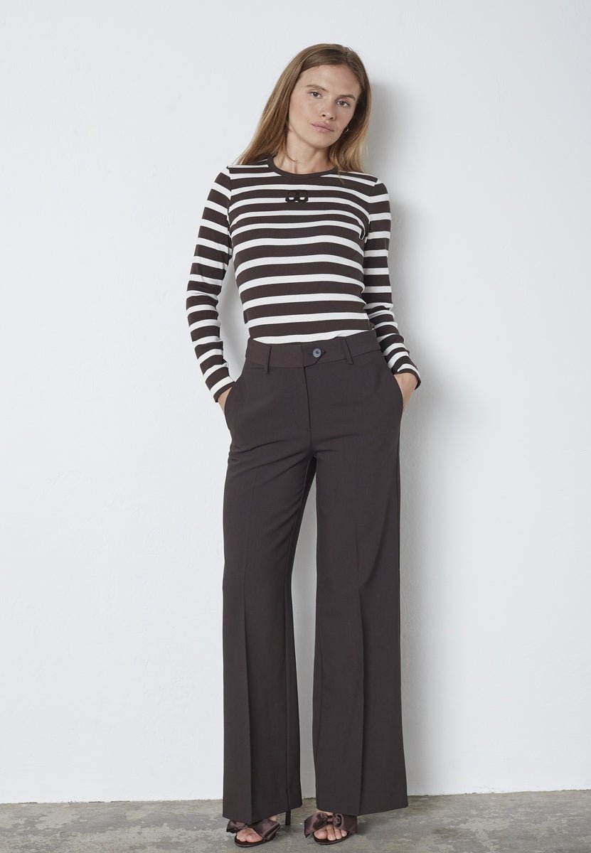 VolaCC Long Wide Pant - Dark Brown - Co'couture
