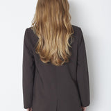 VolaCC Single Oversize Blazer - Dark Brown - Co'couture