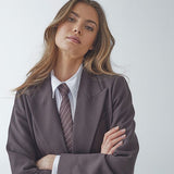 VolaCC Single Oversize Blazer - Dark Brown - Co'couture