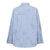 XavierCC Avy Stripe Shirt - Pale Blue - Co'couture