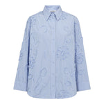 XavierCC Avy Stripe Shirt - Pale Blue - Co'couture