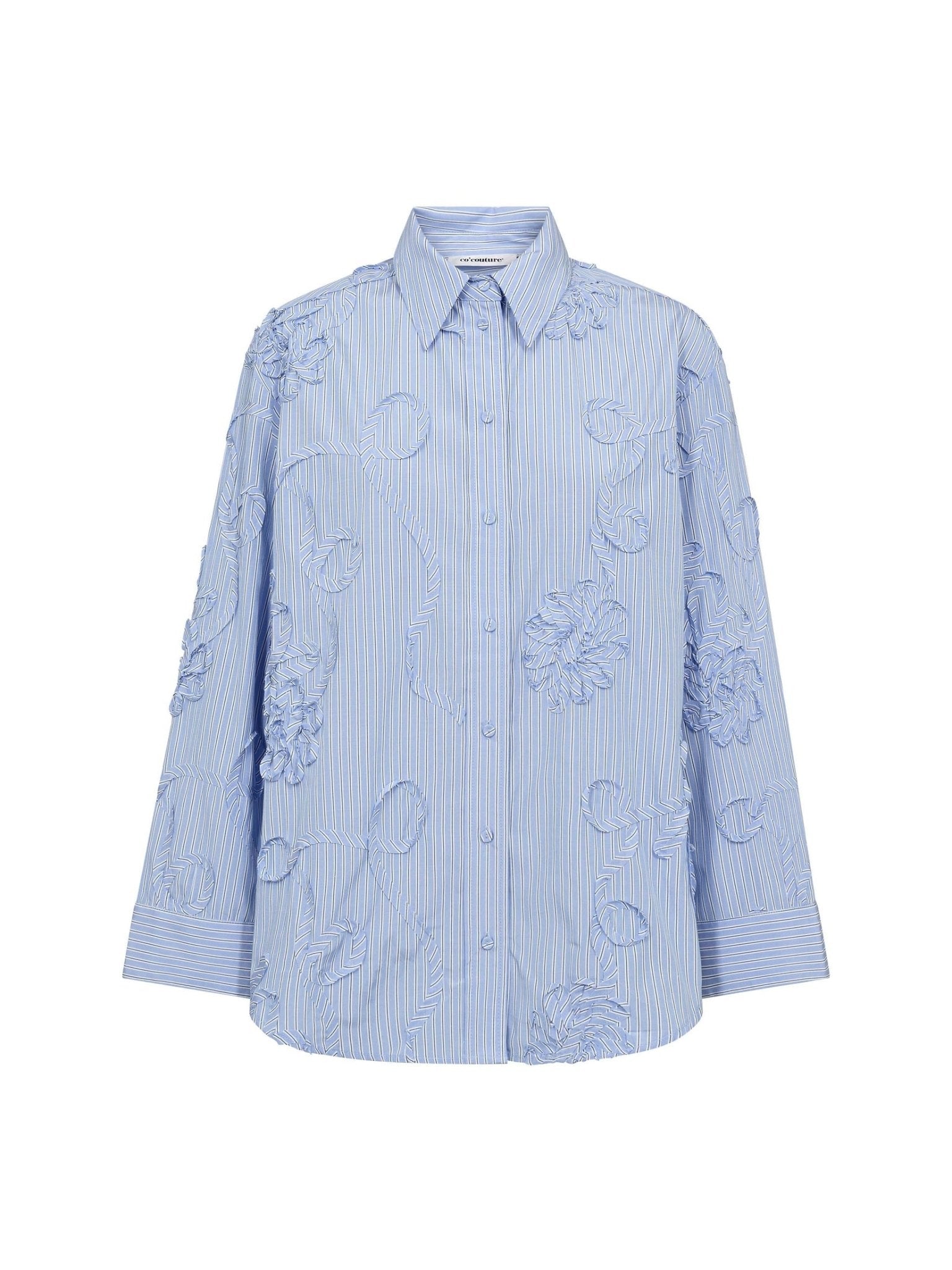 XavierCC Avy Stripe Shirt - Pale Blue - Co'couture