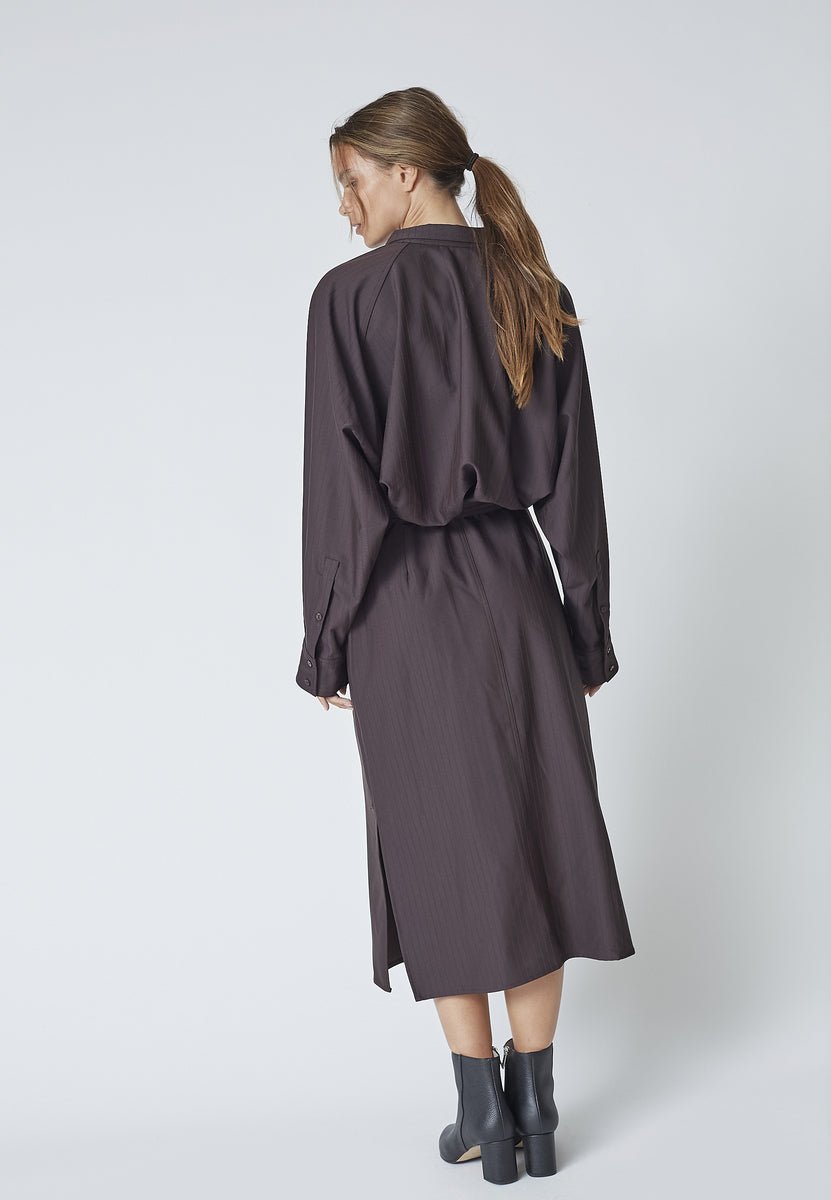 ZellaCC Batwing Dress - Dark Brown - Co'couture