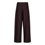 ZellaCC Pleat LL Pant - Dark Brown - Co'couture