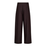 ZellaCC Pleat LL Pant - Dark Brown - Co'couture