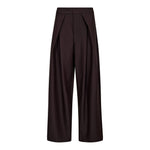 ZellaCC Pleat LL Pant - Dark Brown - Co'couture
