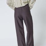 ZellaCC Wide Pant - Dark Brown - Co'couture