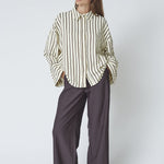 ZellaCC Wide Pant - Dark Brown - Co'couture