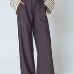 ZellaCC Wide Pant - Dark Brown - Co'couture