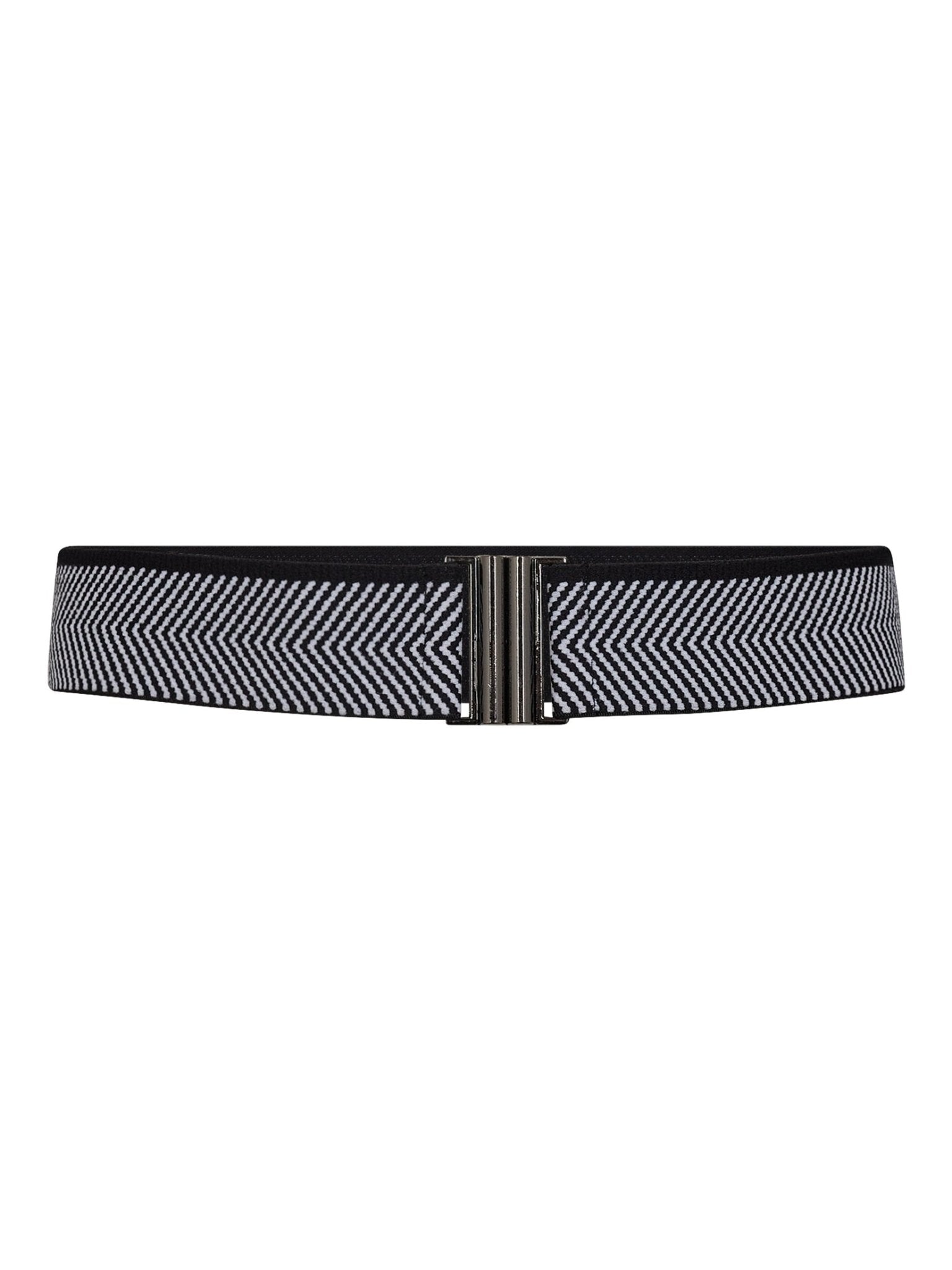 ZigzCC Elastic Belt - Black - Co'couture