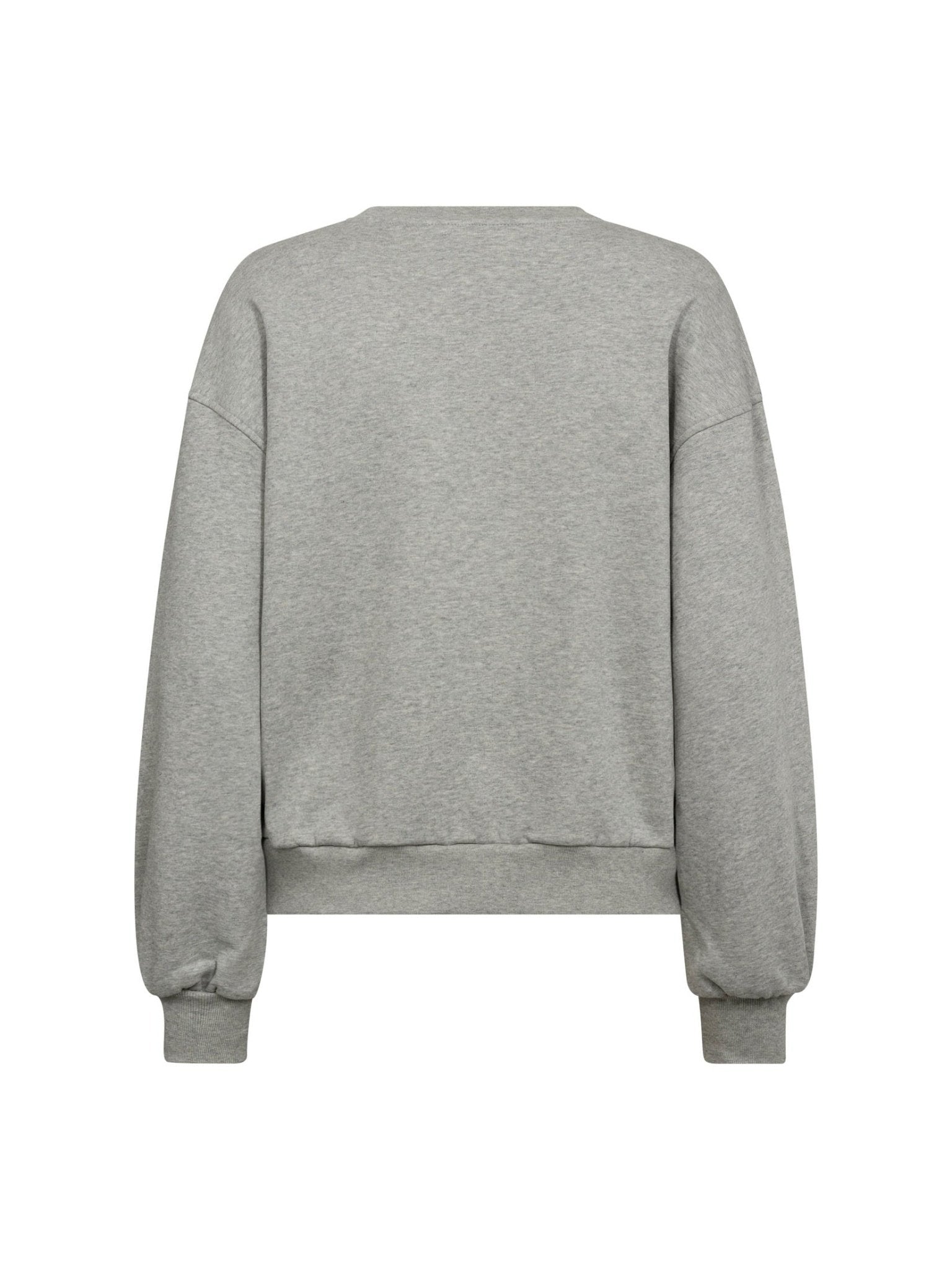 ZoeCC Coco Embroidery Sweat - Grey Melange - Co'couture